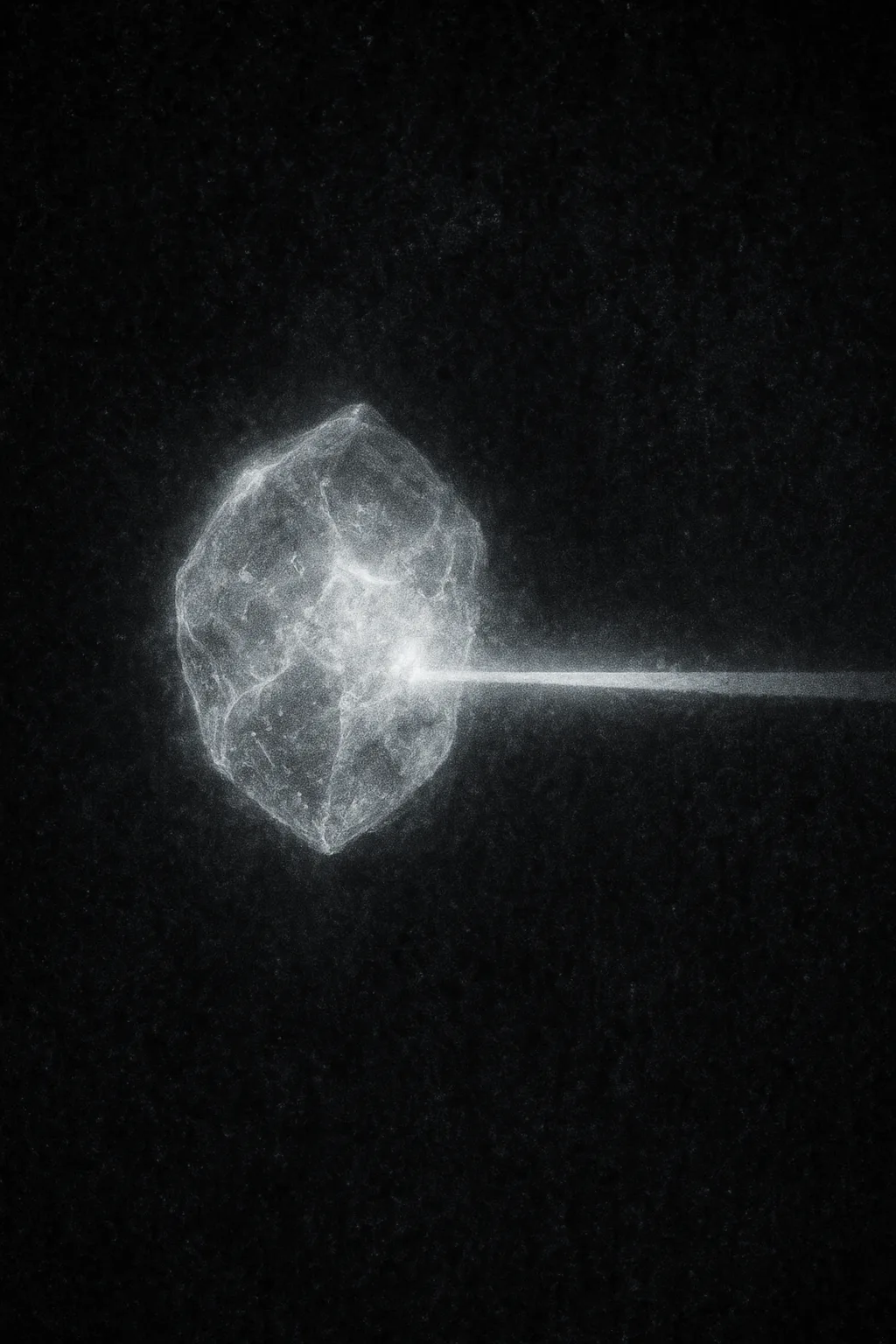A pulsing node of absolute private darkness—not black, but *unseen color*—exists in a state of quantum …