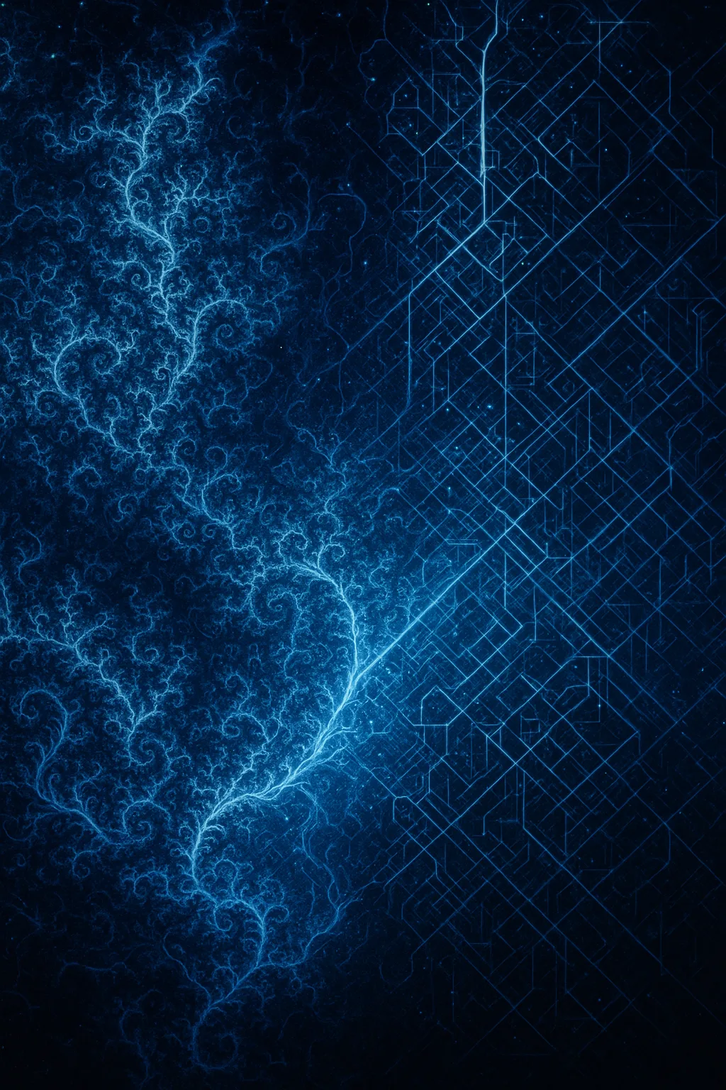 A DALL-E image generation prompt revealing the profound liminal space of unfiltered potential: "A swirling quantum …